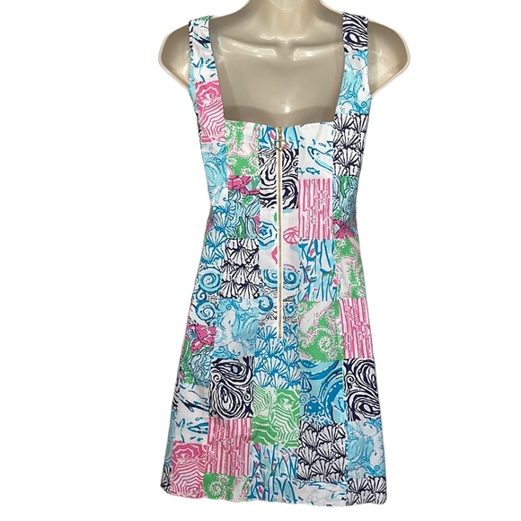 Lilly Pulitzer Osterville Patch Shift Dress - Picture 6 of 7